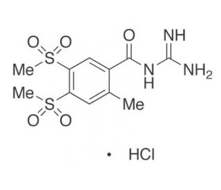 Rimeporide Hydrochloride (CAS 187870-95-7) - chemical structure image