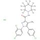 Rimonabant-d10 Hydrochloride (CAS 158681-13-1 (unlabeled)) - chemical structure image