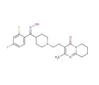 Risperidone E-Oxime (CAS 691007-09-7) - chemical structure image