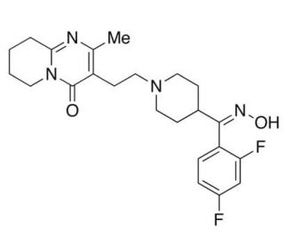 Risperidone Z-Oxime Impurity (CAS 132961-05-8) - chemical structure image