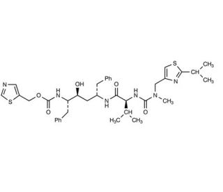 Ritonavir (CAS 155213-67-5) - chemical structure image
