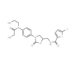 Rivaroxaban Diol(Mixture of Diastereomers) - chemical structure image