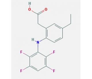 Robenacoxib - chemical structure image