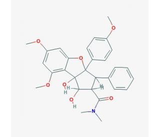Rocaglamide (CAS 84573-16-0) - chemical structure image