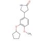 Rolipram (CAS 61413-54-5) - chemical structure image