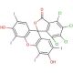 Rose Bengal lactone (CAS 4159-77-7) - chemical structure image