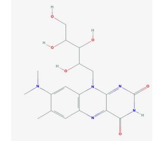 Roseoflavin (CAS 51093-55-1) - chemical structure image