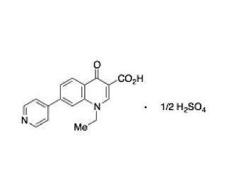 Rosoxacin Hemisulfate - chemical structure image