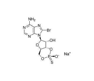 Rp-8-Br-cAMPS (CAS 129735-00-8) - chemical structure image