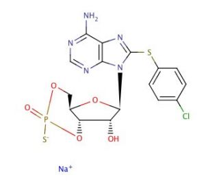 Rp-8-CPT-cAMPS (CAS 129735-01-9) - chemical structure image