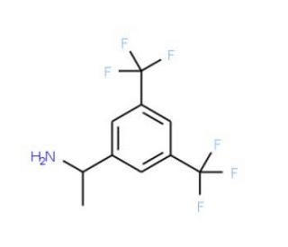 (RS)-1-[3,5-Bis(trifluoromethyl)phenyl]ethylamine (CAS 187085-97-8) - chemical structure image