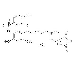 RS 102221 hydrochloride - chemical structure image