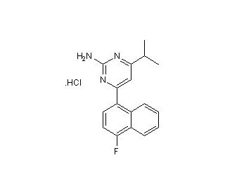 RS 127445 hydrochloride (CAS 199864-87-4) - chemical structure image