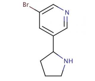 (RS)-3-Bromo Nornicotine - chemical structure image