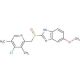 (RS)-4-Desmethoxy-4-chloro Omeprazole - chemical structure image