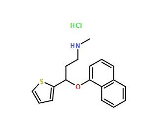 (RS)-Duloxetine hydrochloride (CAS 116817-11-9) - chemical structure image