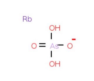Rubidium Dihydrogen Arsenate (CAS 13464-57-8) - chemical structure image