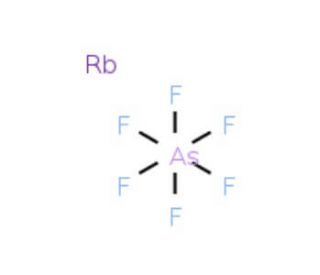 Rubidium hexafluoroarsenate (CAS 43023-95-6) - chemical structure image