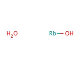 Rubidium hydroxide (CAS 12026-05-0) - chemical structure image