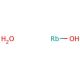 Rubidium hydroxide (CAS 12026-05-0) - chemical structure image