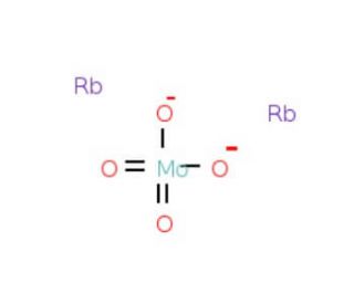Rubidium molybdenum oxide (CAS 13718-22-4) - chemical structure image