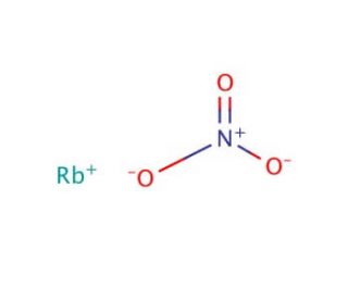 Rubidium nitrate (CAS 13126-12-0) - chemical structure image