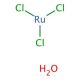 Ruthenium(III) chloride 的分子结构, CAS编号: 10049-08-8 Ruthenium(III) chloride (CAS 10049-08-8) - chemical structure image