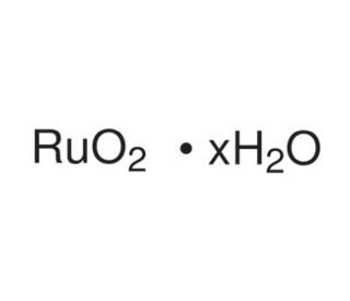 Ruthenium(IV) oxide hydrate (CAS 32740-79-7) - chemical structure image