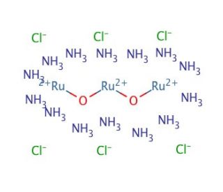 Ruthenium red (CAS 11103-72-3) - chemical structure image