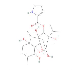 Ryanodine (CAS 15662-33-6) - chemical structure image