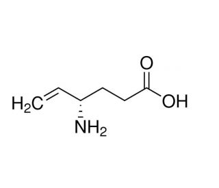 S(&plus;)-gamma-Vinyl-GABA (CAS 74046-07-4) - chemical structure image