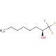 (S)-(−)-1,1,1-Trifluoro-2-octanol (CAS 129443-08-9) - chemical structure image