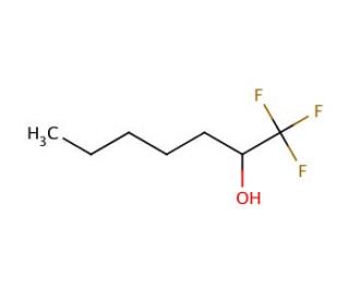 (S)-(&minus;)-1,1,1-Trifluoroheptan-2-ol (CAS 130025-35-3) - chemical structure image
