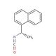 (S)-(+)-1-(1-Naphthyl)ethyl isocyanate (CAS 73671-79-1) - chemical structure image