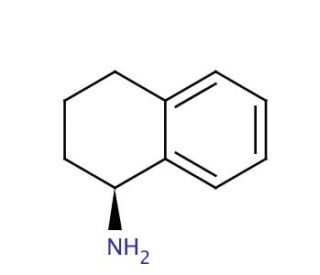 (S)-(&plus;)-1,2,3,4-Tetrahydro-1-naphthylamine (CAS 23357-52-0) - chemical structure image
