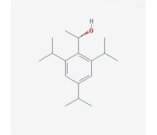 (S)-(&minus;)-1-(2,4,6-Triisopropylphenyl)ethanol (CAS 102225-88-7) - chemical structure image