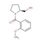 (S)-(−)-1-(2-Methoxybenzoyl)-2-pyrrolidinemethanol (CAS 102069-83-0) - chemical structure image