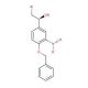 (S)-1-(4-Benzyloxy-3-nitrophenyl)-2-bromoethanol (CAS 193761-53-4) - chemical structure image
