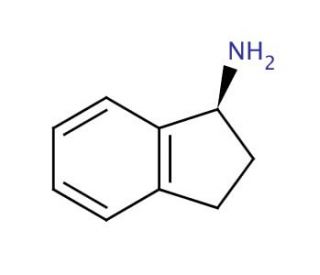 (S)-(&plus;)-1-Aminoindan (CAS 61341-86-4) - chemical structure image