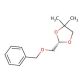 (S)-1-Benzyl-2,3-O-isopropylidene Glycerol 的分子结构, CAS编号: 16495-03-7 (S)-1-Benzyl-2,3-O-isopropylidene Glycerol (CAS 16495-03-7) - chemical structure image