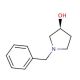 (S)-(−)-1-Benzyl-3-pyrrolidinol (CAS 101385-90-4) - chemical structure image