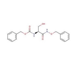 (S)-[1-[(Benzyloxy)carbamoyl]-2-hydroxyethyl]carbamic Acid Benzyl Ester (CAS 26048-94-2) - chemical structure image
