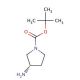 (S)-(−)-1-Boc-3-aminopyrrolidine (CAS 147081-44-5) - chemical structure image