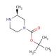 (S)-1-Boc-3-methylpiperazine (CAS 147081-29-6) - chemical structure image