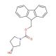 (S)-(+)-1-Fmoc-3-pyrrolidinol (CAS 215178-38-4) - chemical structure image