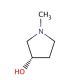 (S)-(+)-1-Methyl-3-pyrrolidinol (CAS 104641-59-0) - chemical structure image
