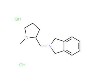 (S)-2-[(1-Methyl-2-pyrrolidinyl)methyl]isoindoline Dihydrochloride - chemical structure image