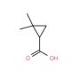 (S)-(+)-2,2-Dimethylcyclopropanecarboxylic Acid (CAS 14590-53-5) - chemical structure image