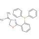 (S)-(−)-2-[2-(Diphenylphosphino)phenyl]-4-isopropyl-2-oxazoline (CAS 148461-14-7) - chemical structure image