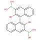 (S)-2,2′-Dihydroxy-1,1′-binaphthalene-3,3′-diboronic acid (CAS 957111-27-2) - chemical structure image